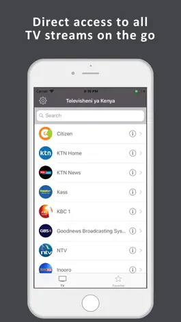 Game screenshot Televisheni ya Kenya mod apk