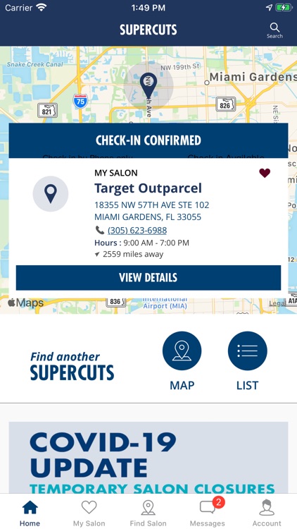 Supercuts Hair Salon Check-in screenshot-5