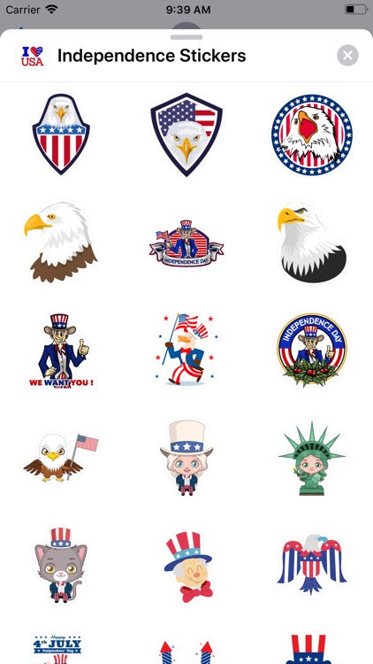 4th of July Stickers ⋆ screenshot-3