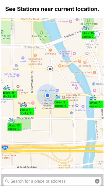 Bike Stations Milwaukee