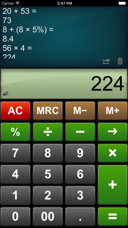 Calculator Easy HD screenshot-1