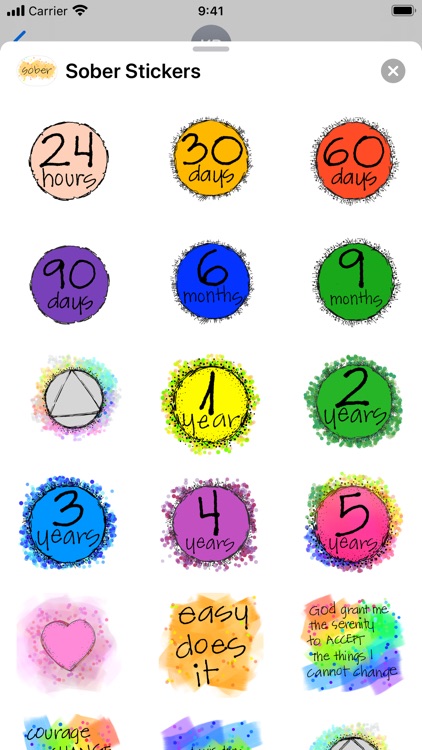 Sober Stickers