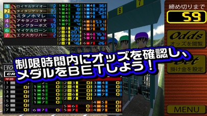 競馬メダルゲーム「ダービーレーサー」 screenshot 2