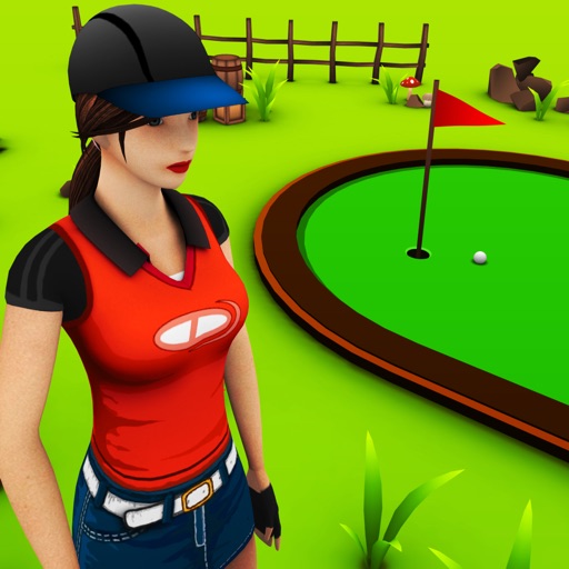 Mini Golf Game 3D Icon