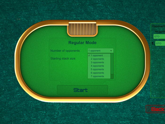 Optima Poker Trainer