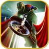 Stunt Biker From Hell - 3D Fast Motorcycle Driving Racer Game, with movie making, quick asphalt burning action and endless fun - iPadアプリ