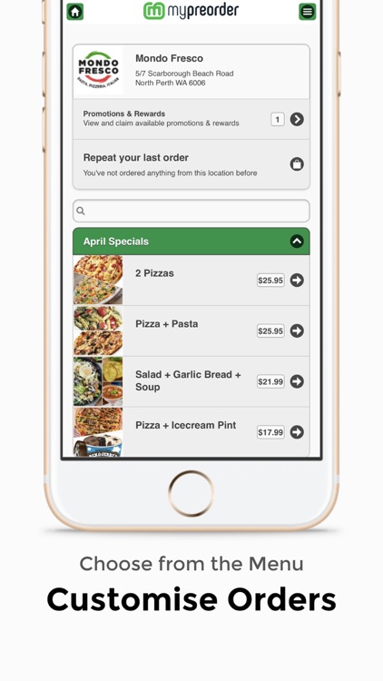 mypreorder online ordering