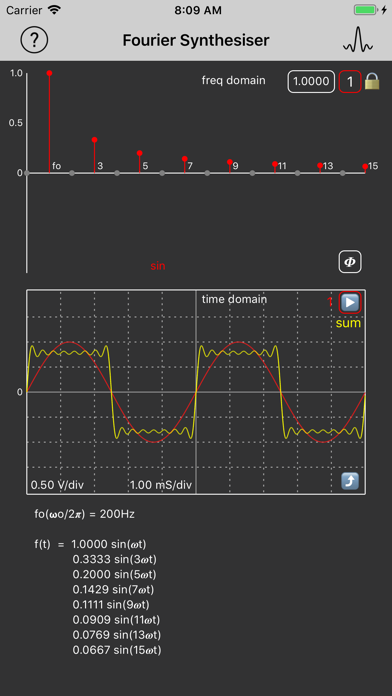 How to cancel & delete Fourier Synthesiser from iphone & ipad 1