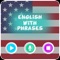 Learn English with Phrases is an application that allows you to learn English with the most common phrases used in the language