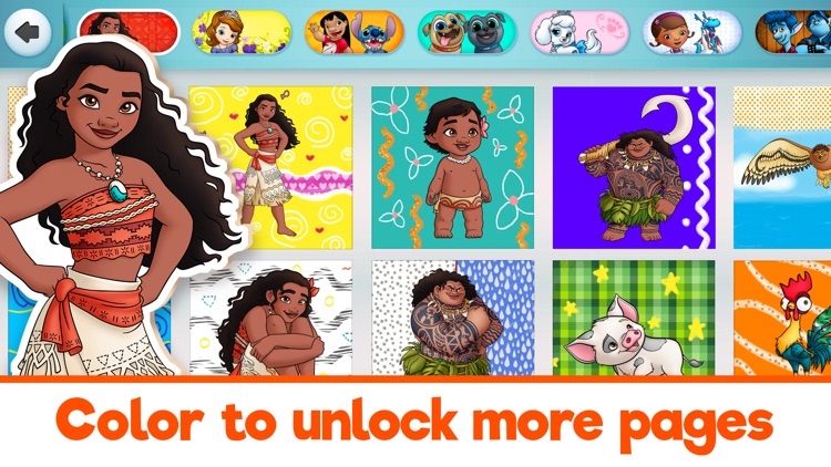 Disney Coloring World screenshot-5