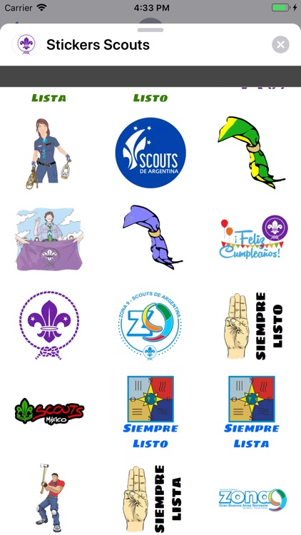 Stickers Scouts ملصقات الكشافة