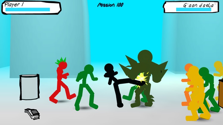 Stickman Street Fighting screenshot-3