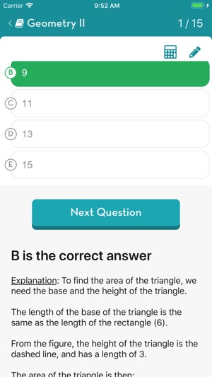 Brooklyn Prep - GRE® Math Test(圖3)-速報App