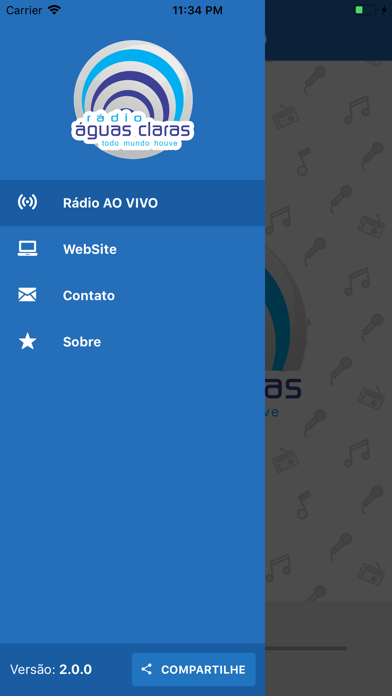 Rádio Águas Claras screenshot 3