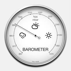 ‎Barômetro-Pressão atmosférica