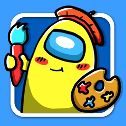 Coloring Book Among - Drawing