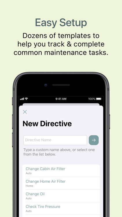 Directive - Maintenance App screenshot-5