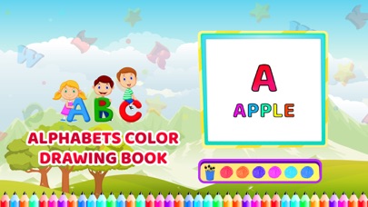 How to cancel & delete Alfabets Colour Drawing Book from iphone & ipad 4