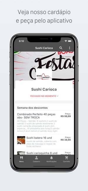 Sushi Carioca Delivery(圖3)-速報App