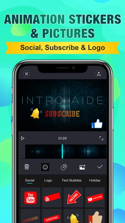 Intro Aide: Outro Video Maker screenshot-6