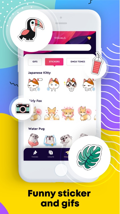 iKeyMoji-Fonts,Themes & Emojis screenshot-3