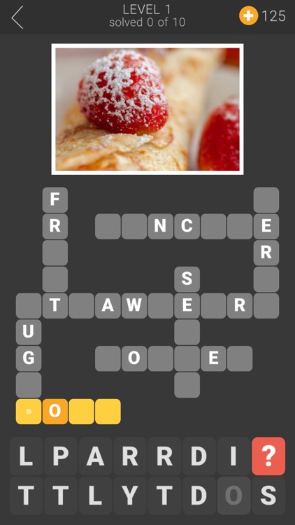 Tasty Word Puzzle