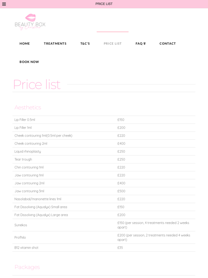 Beauty Box By Christine