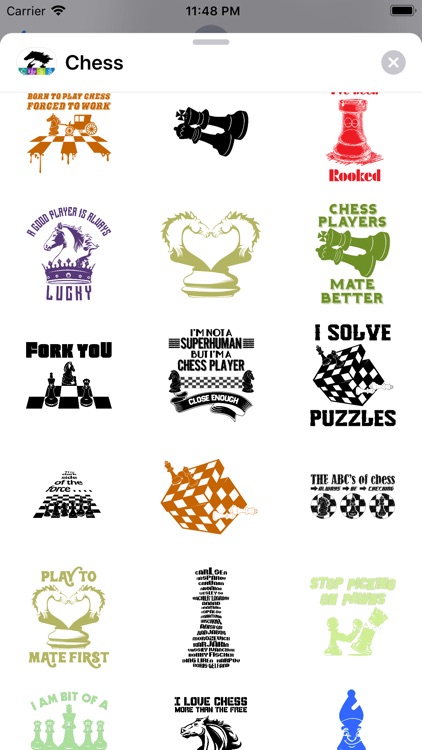 Cool Chess Stickers