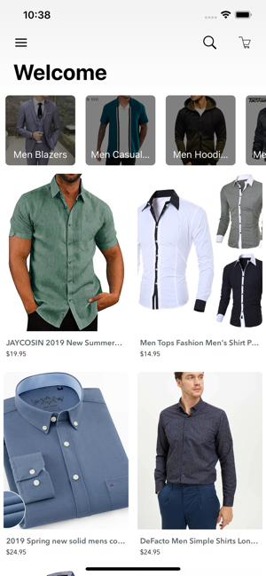 Men Shirt Shop Clothing(圖1)-速報App