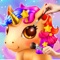 Wedding Unicorn Pony Salon is a unicorn girl maker pretty on her love story to start around valentines day