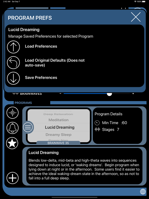 BrainWave 35 Binaural Programs BrainWave 35 Binaural Programs