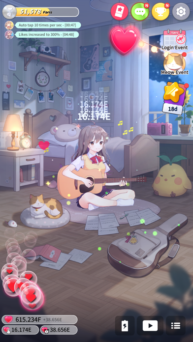 Guitar Girl:Relaxing MusicGame screenshot 2