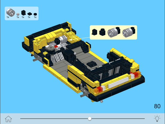 Yellow Golf Mk1 for LEGO screenshot 4