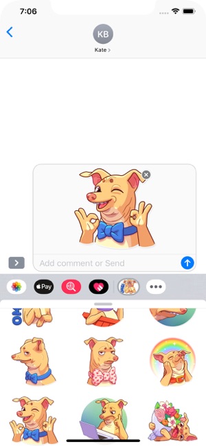 Doggy Dog Stickers Pack(圖9)-速報App