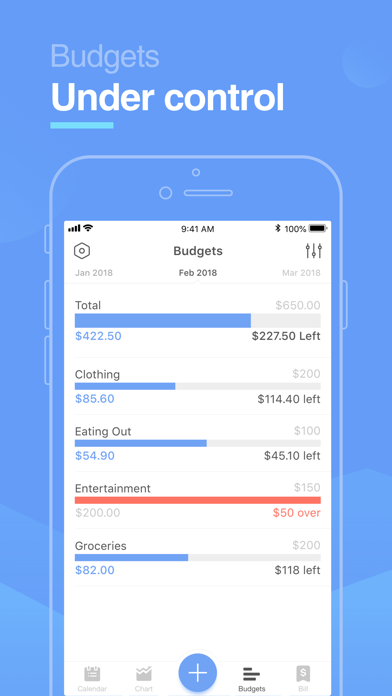 Pocket Expense Pro screenshot1