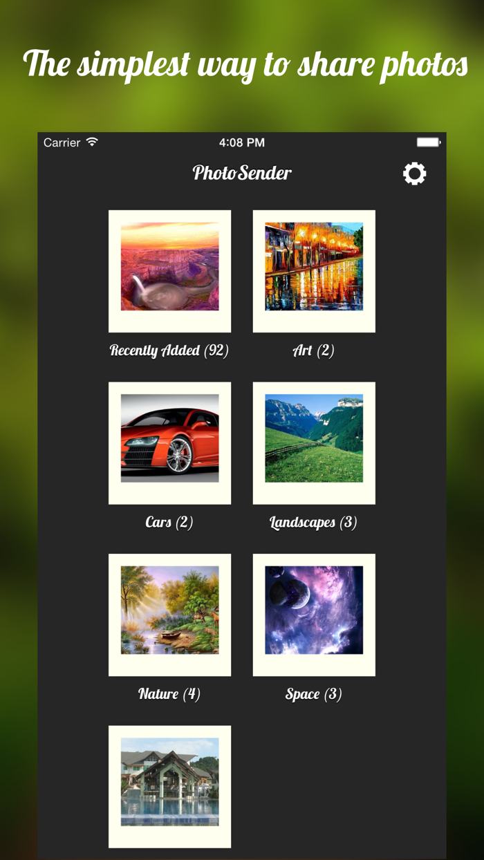 PhotoSender Share Photos