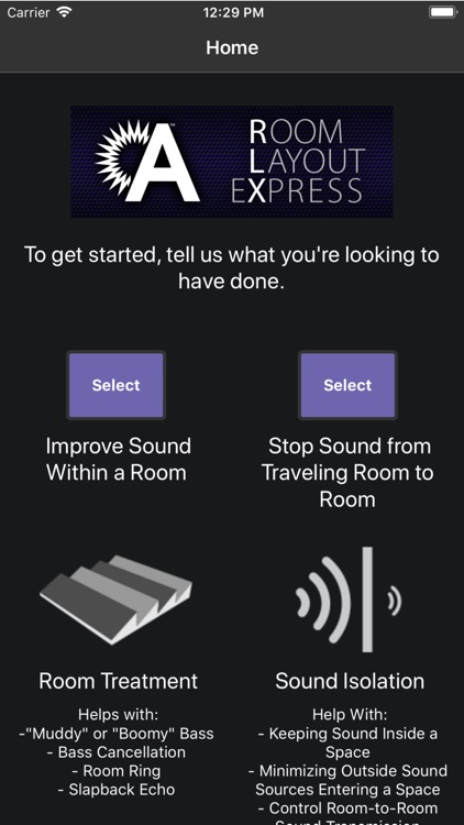 Room Layout eXpress™ (RLX™)
