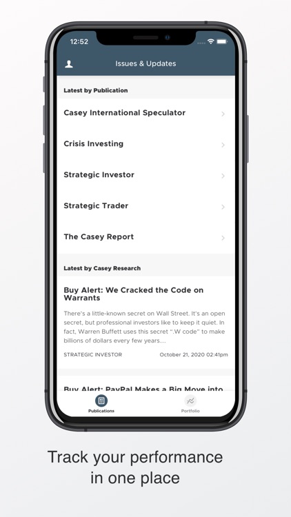 Casey Research App