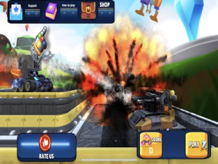 Attack of the Tanks, game for IOS