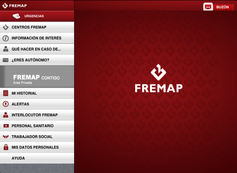 FREMAP Contigo tablet screenshot 2