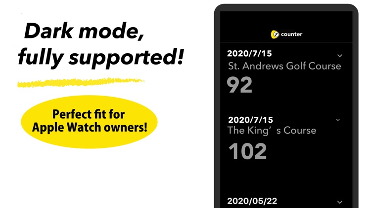 golf score counter with watch screenshot-8