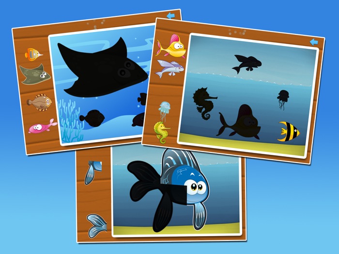 Fish puzzle - fun for kids