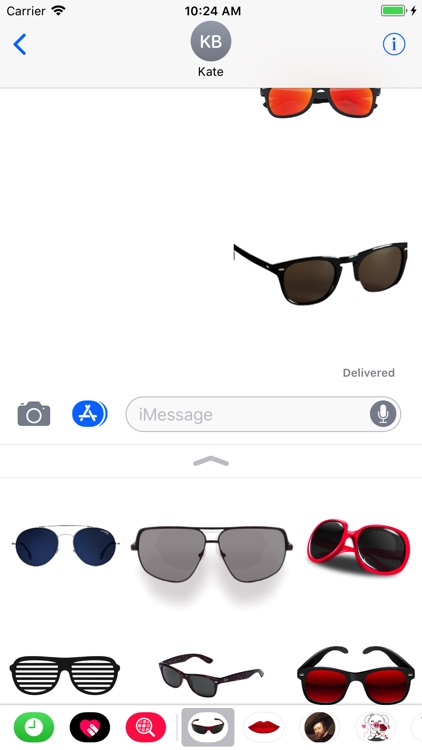 Sunglasses Stickers for iMessa screenshot-3