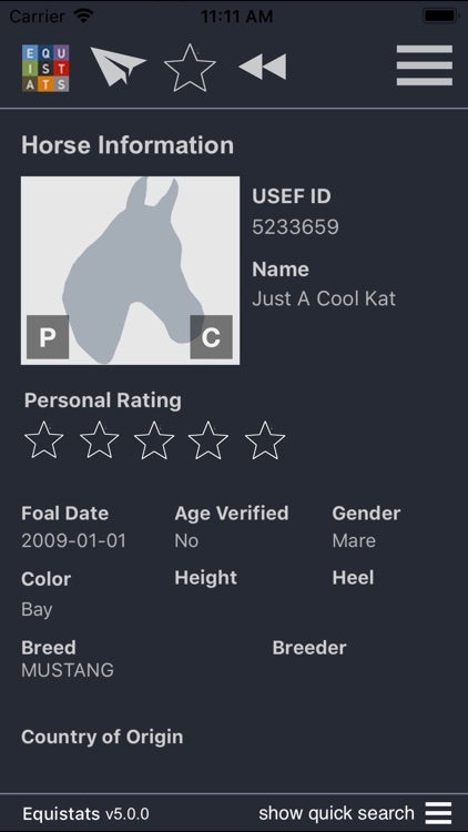 Equistats