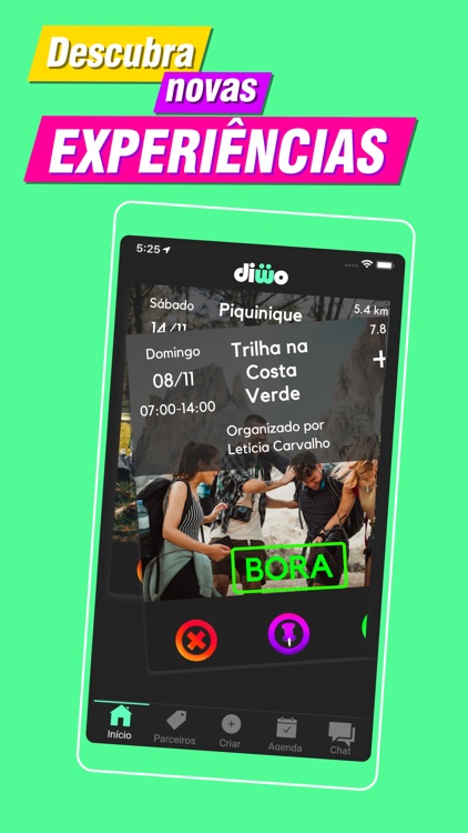 Diwo: Eventos & Social