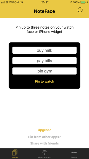 ‎NoteFace - Lock Screen & Watch Screenshot