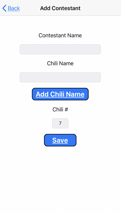 Chili Cook-Off Score Board screenshot 4