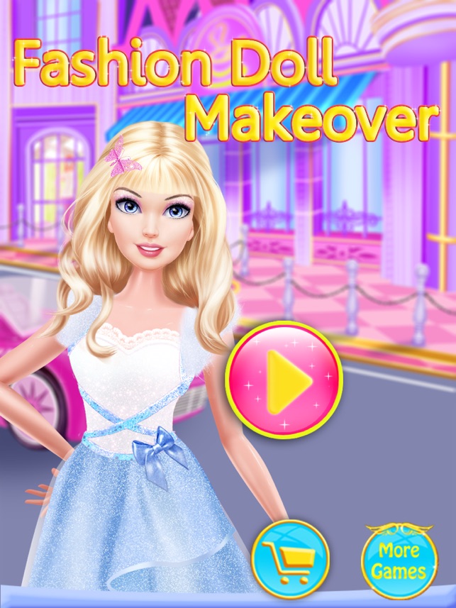 barbie doll makeup set game