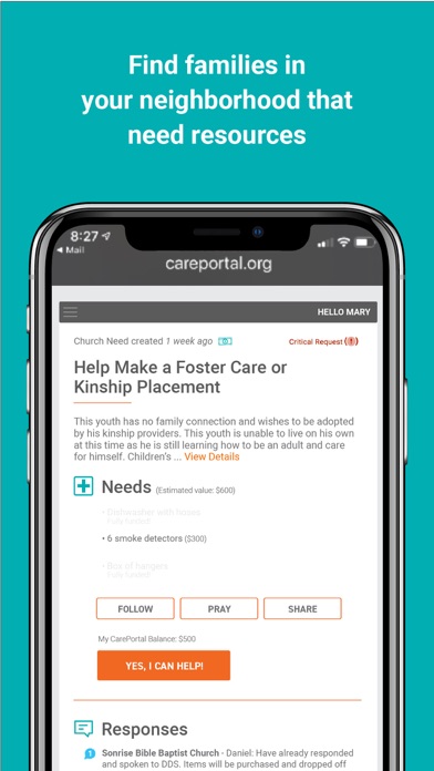 CarePortal App screenshot 4