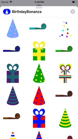 Birthday Bonanza iMessage Pics(圖2)-速報App